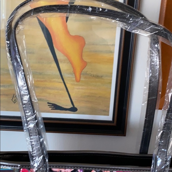 MICHELLE OBAMA Shiny Patent Leather Tote bag - Picture 6 of 10